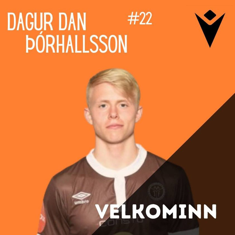 Dagur var kynntur sem leikmaður Fylkis í gær