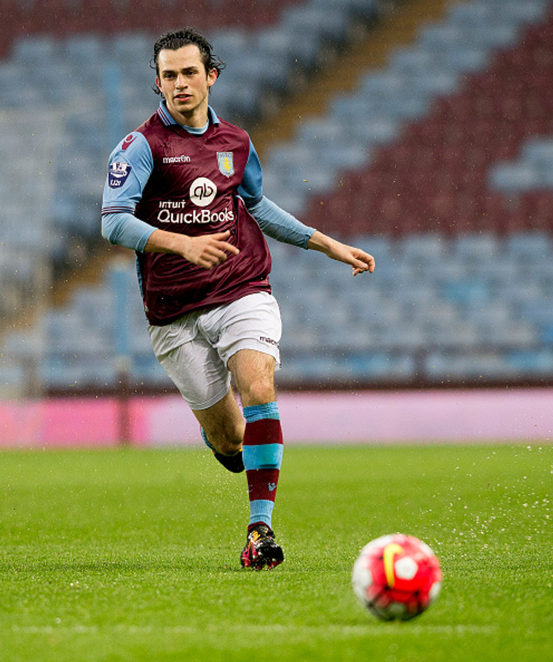 Oscar Borg var eitt sinn á mála hjá Aston Villa.