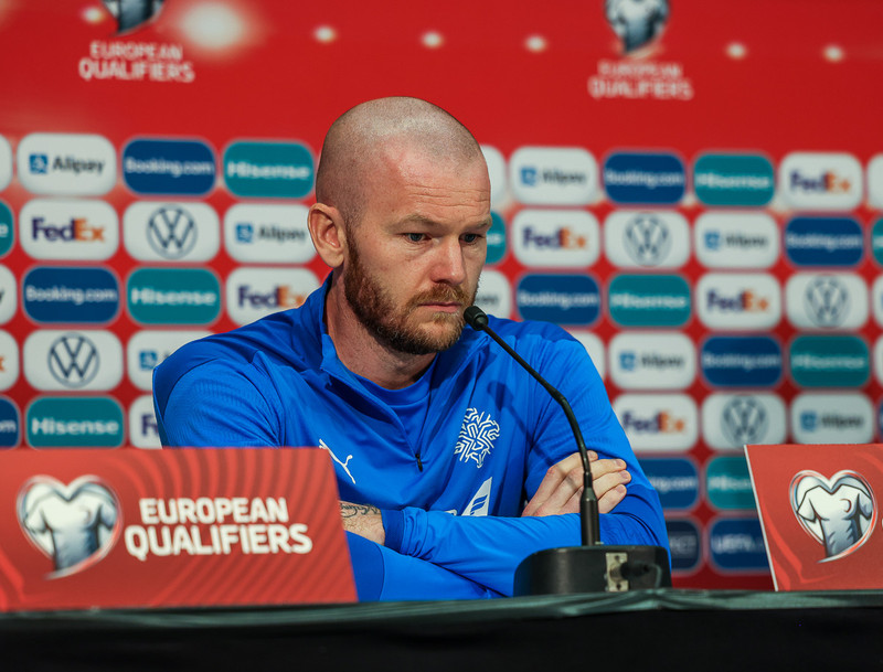 Aron Einar Gunnarsson.