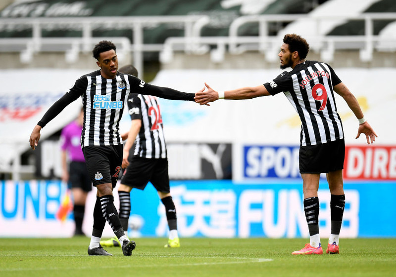 Willock hefur verið frábær með Newcastle.