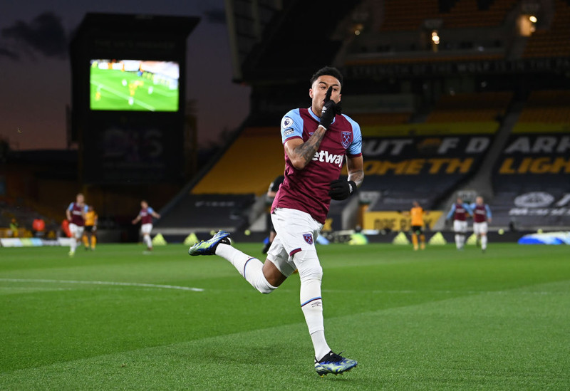 Blómstraði hjá West Ham fyrri part ársins 2021.