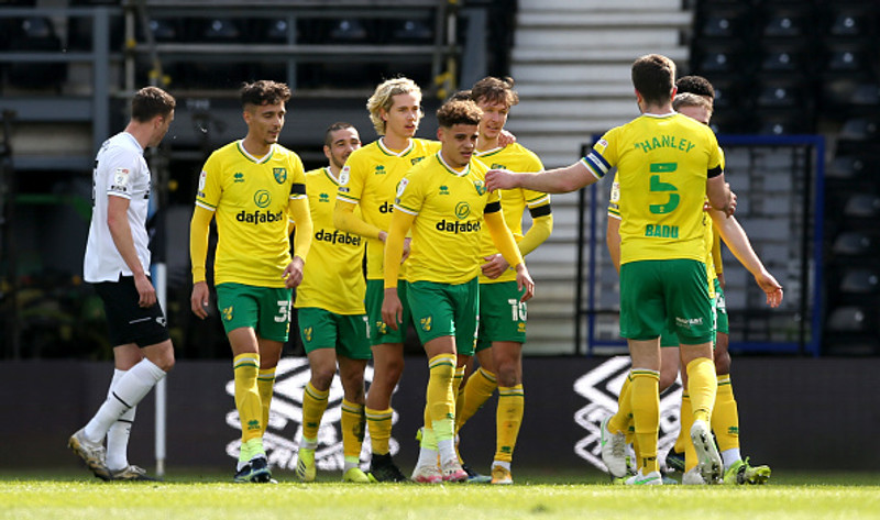 Norwich menn stoppuðu stutt við í efstu deild.