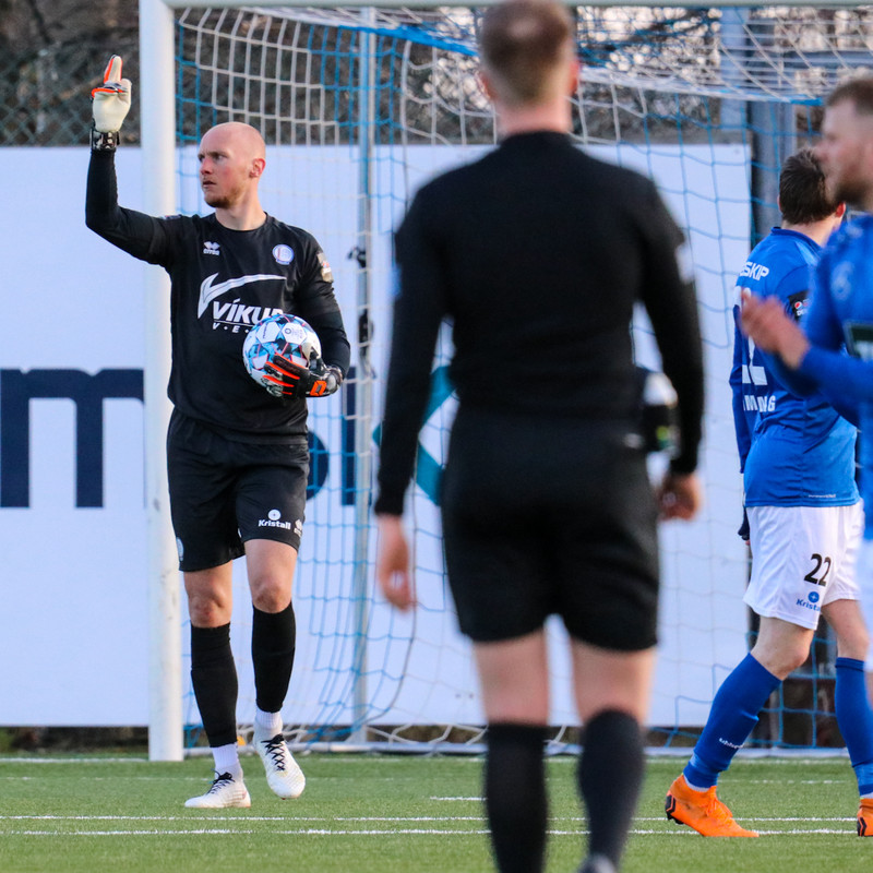 Guy Smit, markvörður Leiknis.