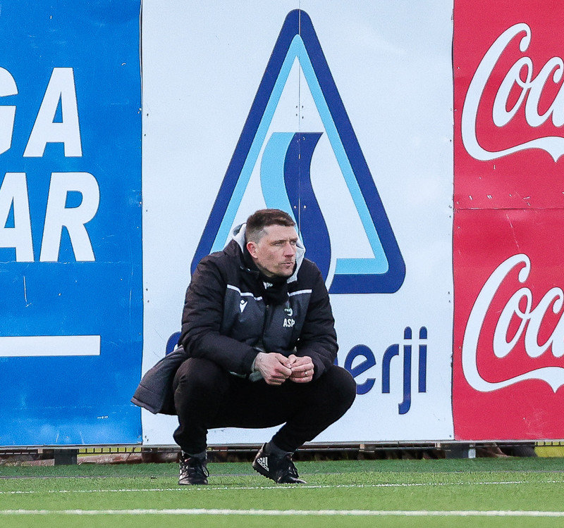 Atli Sveinn Þórarinsson þjálfari Fylkis