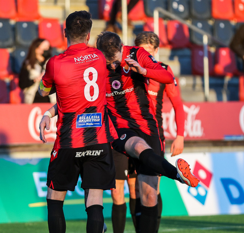 Myndaveisla: Víkingur vann nýliða Keflavíkur