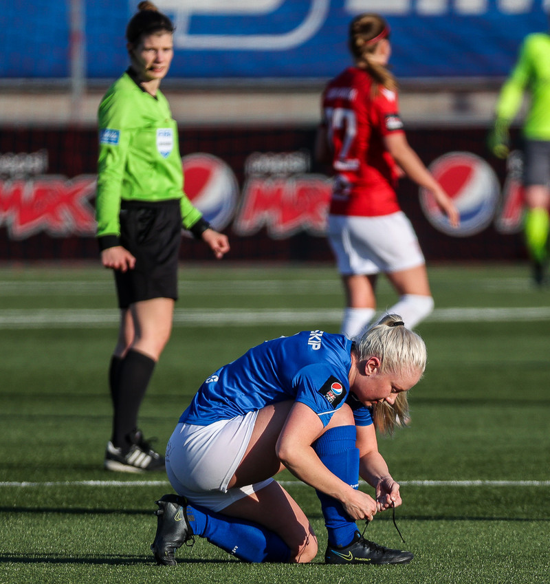 Myndaveisla: Valur vann Stjörnuna í fyrsta leik