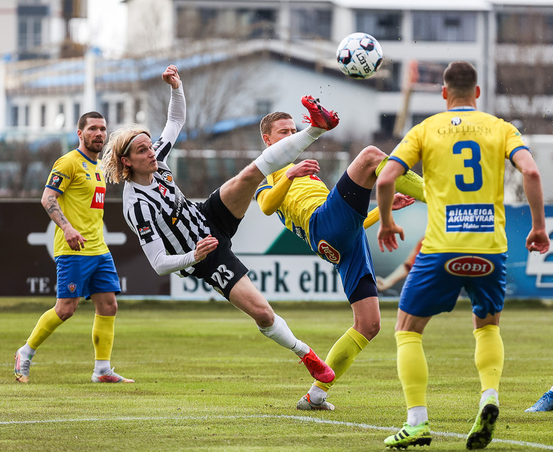 Myndaveisla: KA sótti þrjú stig í vesturbæinn