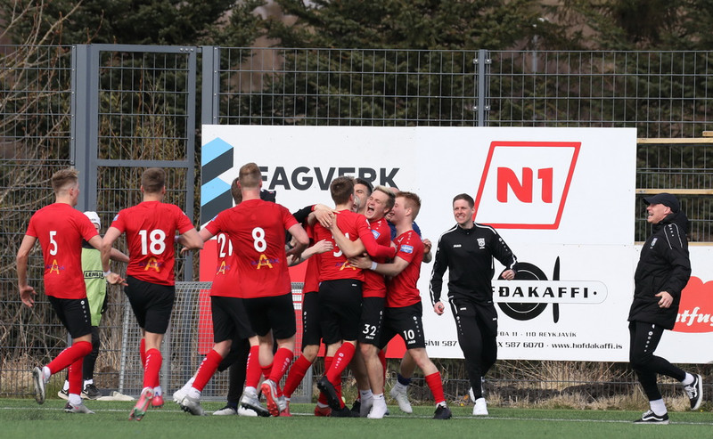 Myndaveisla: Afturelding kreisti út stig gegn Kórdrengjum