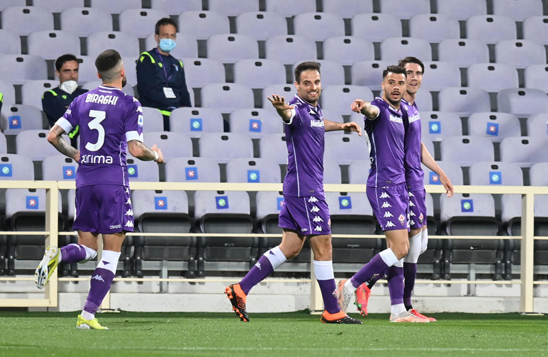 Ítalía: Þriðji sigur Fiorentina í röð