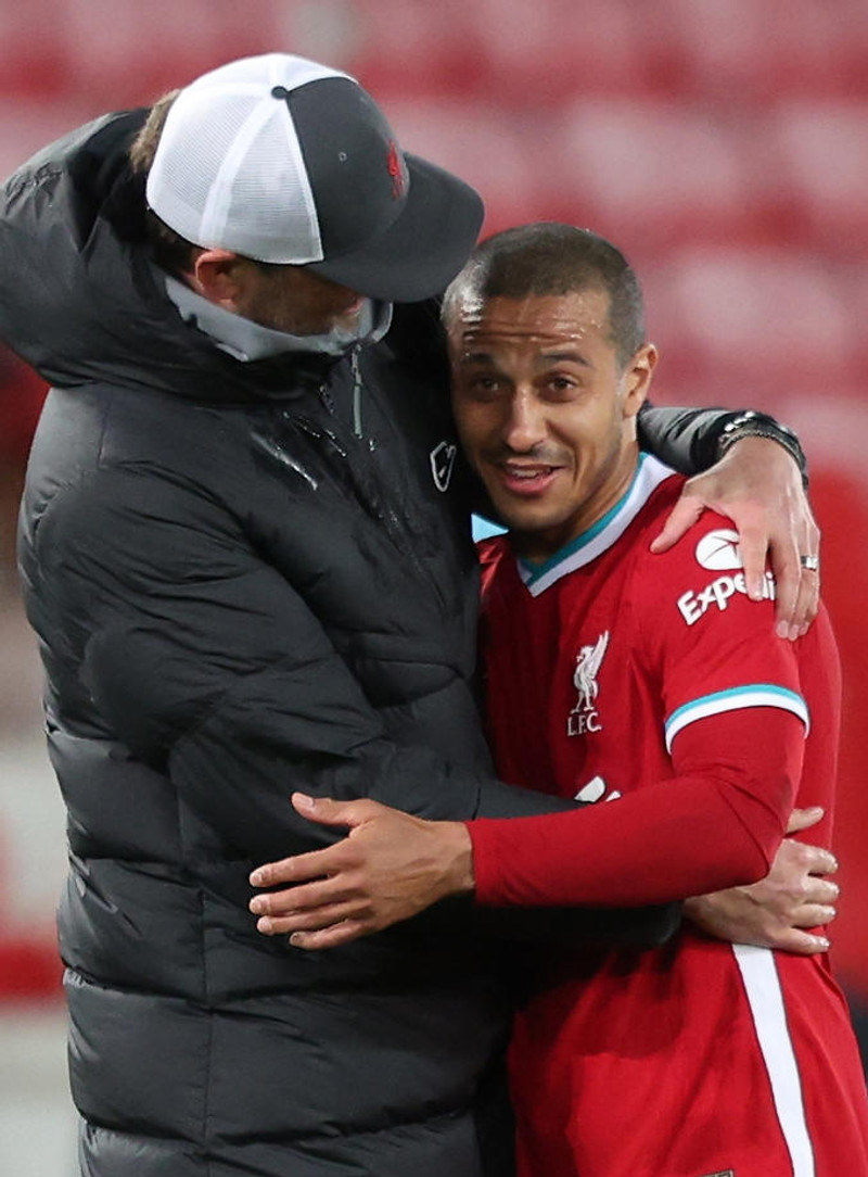 Byrjunarlið Liverpool og Arsenal: Robertson ekki í hóp - Partey byrjar