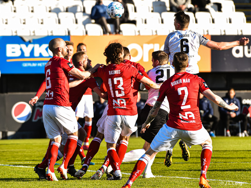 Myndaveisla frá jafntefli FH og Vals