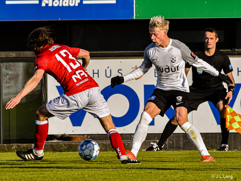 Myndaveisla frá jafntefli FH og Vals