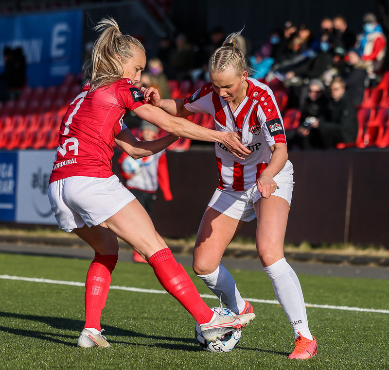 Myndaveisla: Markalaust hjá Þrótti og Val