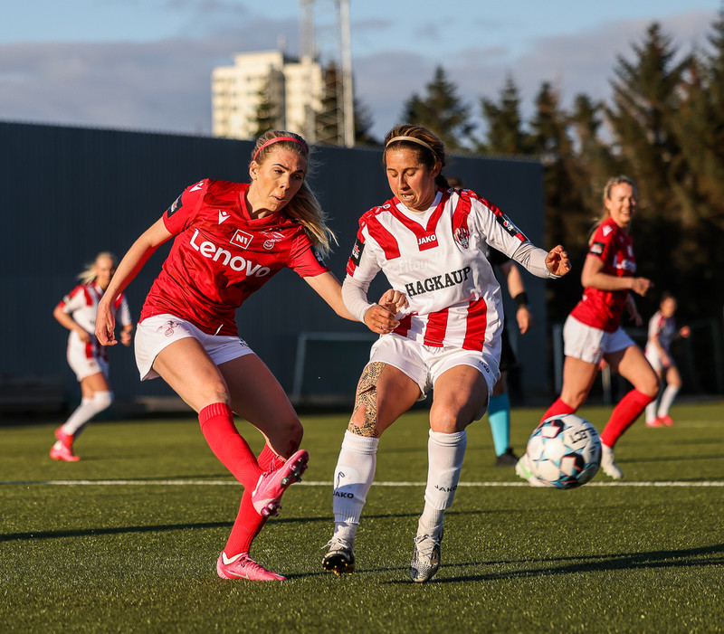 Myndaveisla: Markalaust hjá Þrótti og Val