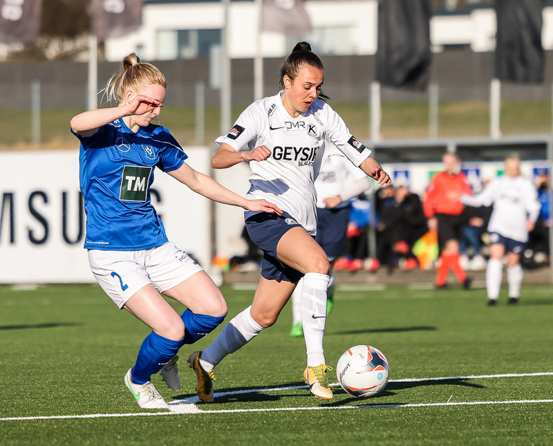 Dröfn í leik með Keflavík