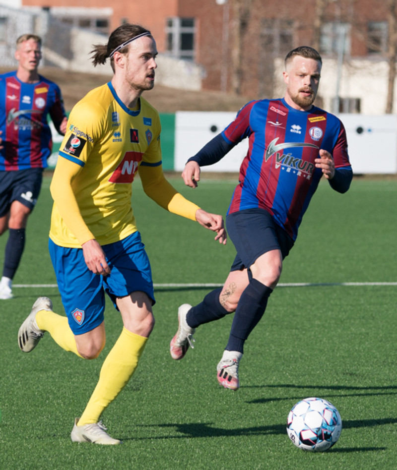 Myndaveisla: KA vann Leikni