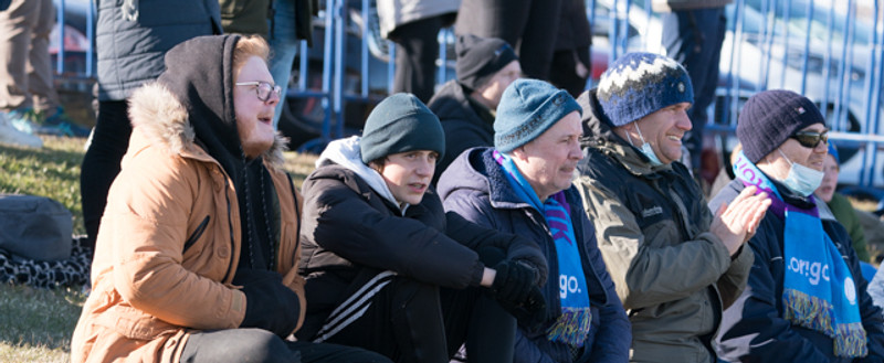 Myndaveisla: KA vann Leikni