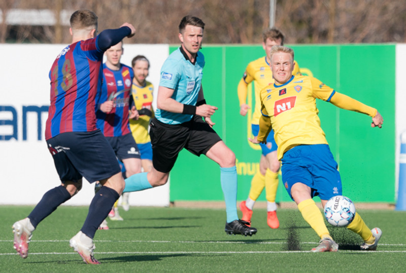 Myndaveisla: KA vann Leikni