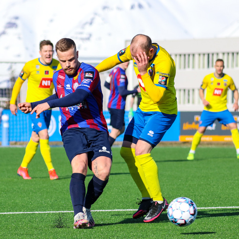 Myndaveisla: KA vann Leikni