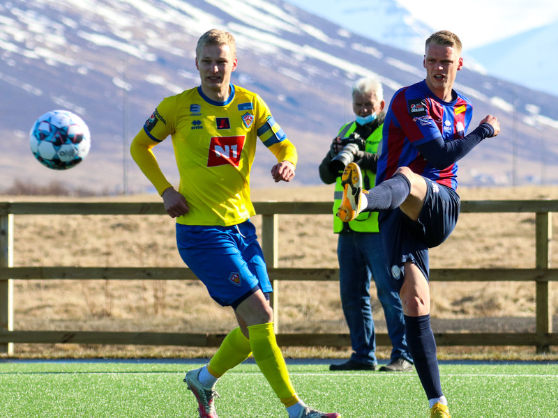 Myndaveisla: KA vann Leikni