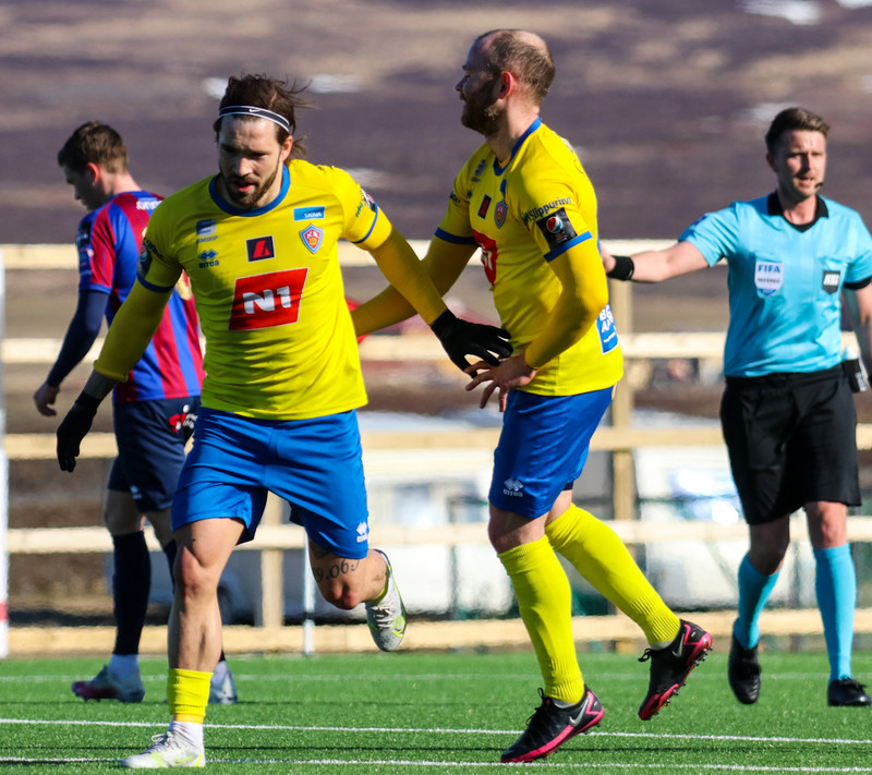 Myndaveisla: KA vann Leikni