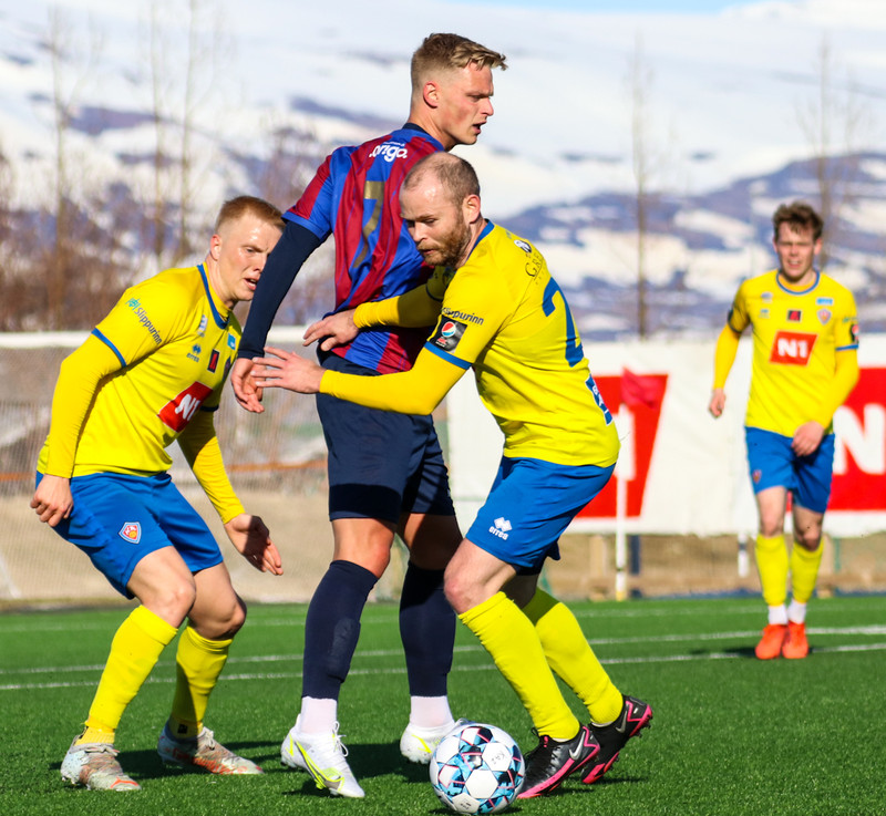 Myndaveisla: KA vann Leikni