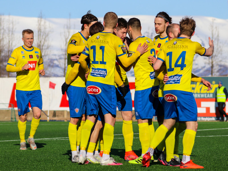 Myndaveisla: KA vann Leikni