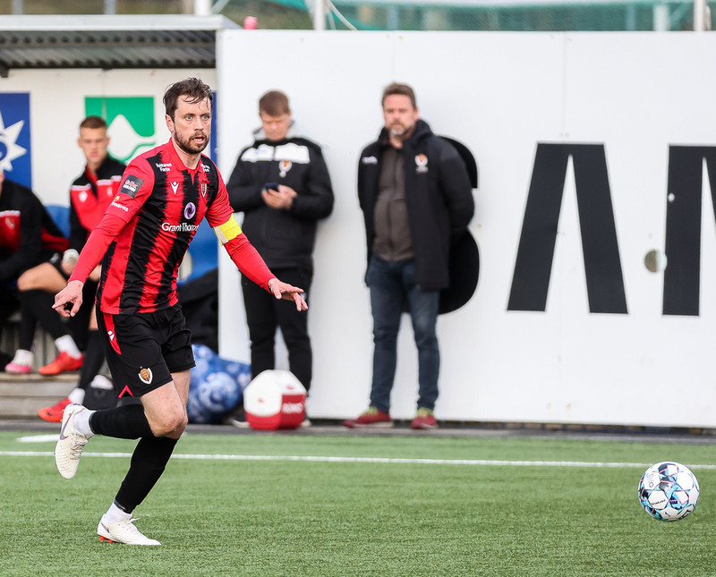 Kári er grjótharður Víkingur og landsliðsmaður