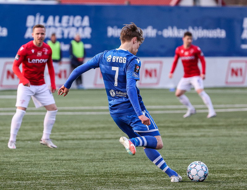 Myndaveisla: Valur vann HK með marki í lokin