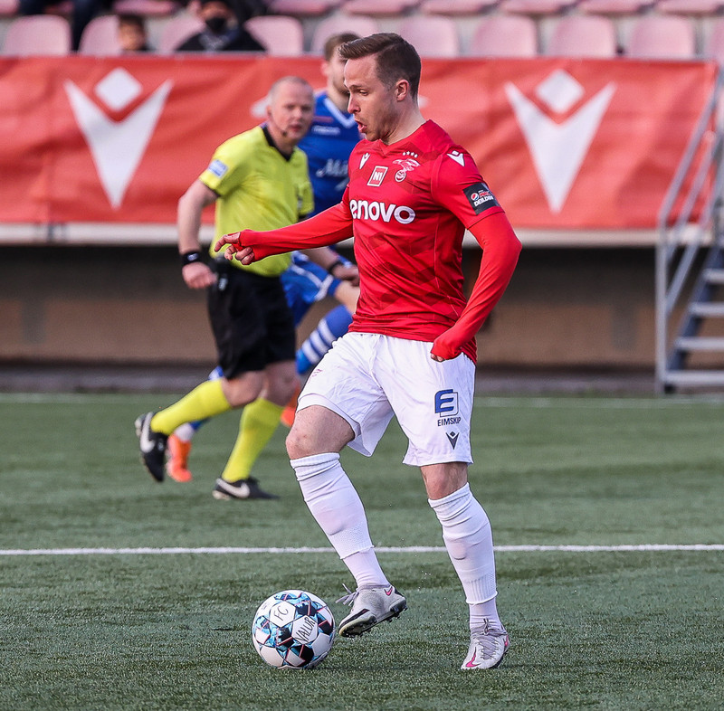 Myndaveisla: Valur vann HK með marki í lokin