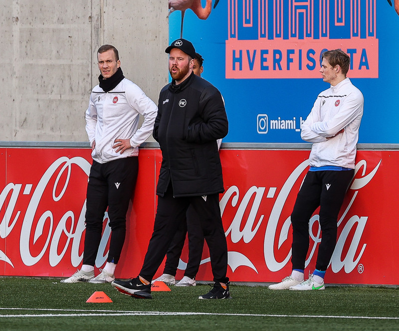 Myndaveisla: Valur vann HK með marki í lokin