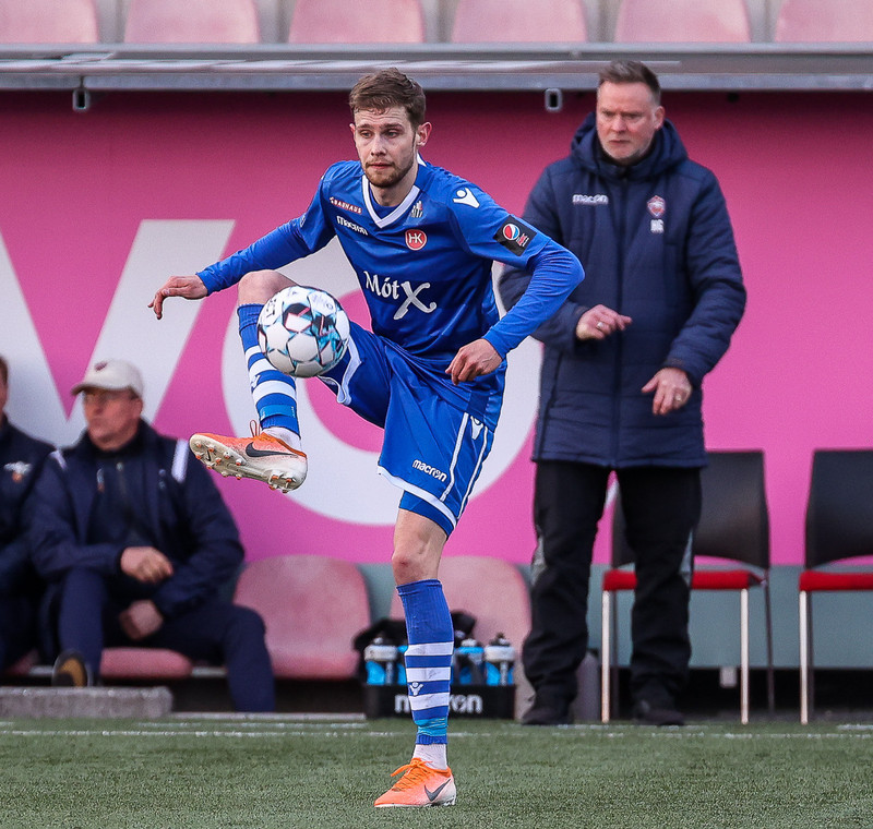 Myndaveisla: Valur vann HK með marki í lokin