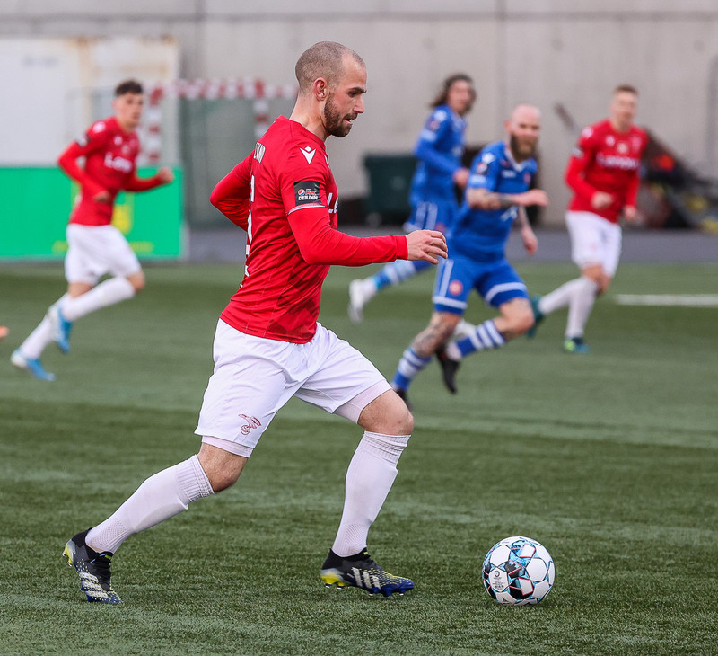 Myndaveisla: Valur vann HK með marki í lokin