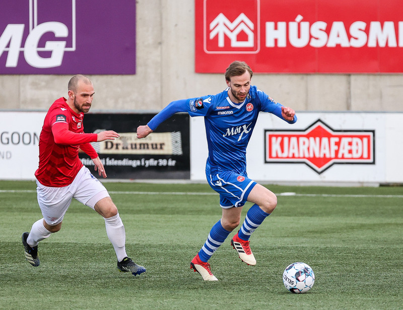 Myndaveisla: Valur vann HK með marki í lokin