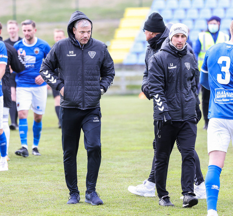 Helgi Sigurðsson eftir tapið gegn Fram.