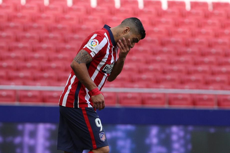 Suarez var hetja Atletico í dag.