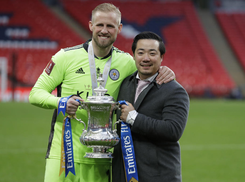 Myndir: Leicester fagnar bikarmeistaratitlinum