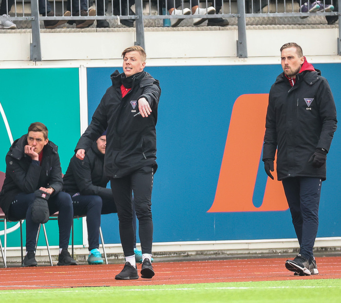 Óskar Smári mætti á heimahagana