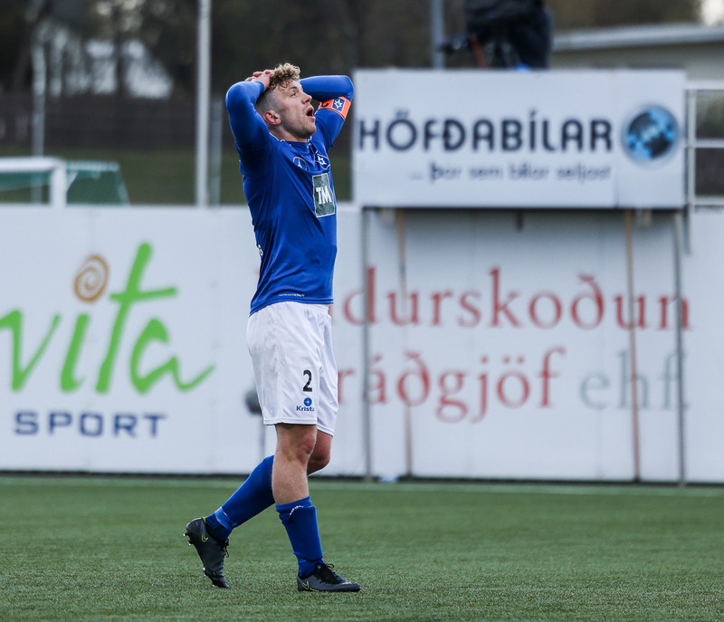 Brynjar Gauti: Sáu allir og ömmur þeirra að boltinn var farinn