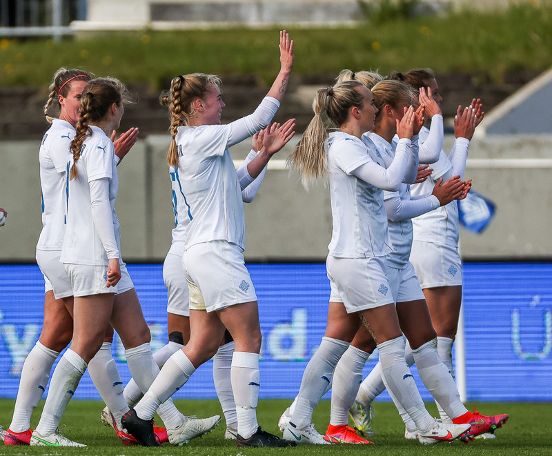Ísland spilar við Írland í dag