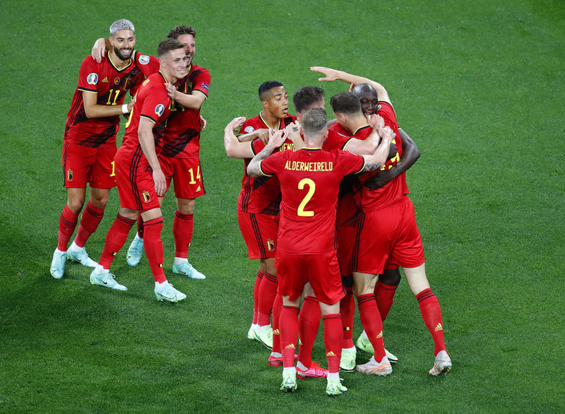 EM: Afskaplega þægilegt hjá Belgíu í lokin á erfiðum degi