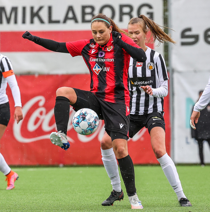 Kristín Erna Sigurlásdóttir skoraði tvö fyrir Víking R.
