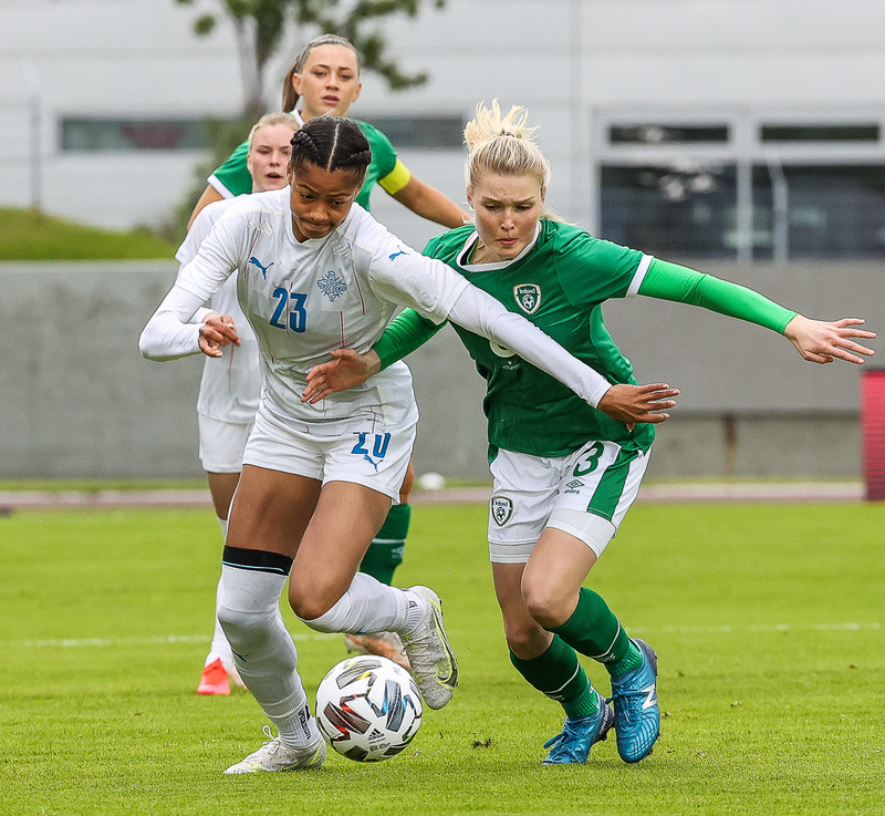 Myndaveisla frá sigri Íslands á Írlandi í gærkvöldi