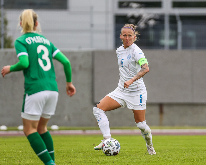 Myndaveisla frá sigri Íslands á Írlandi í gærkvöldi