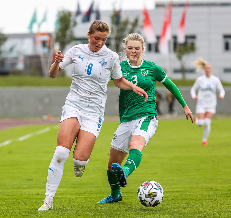Myndaveisla frá sigri Íslands á Írlandi í gærkvöldi