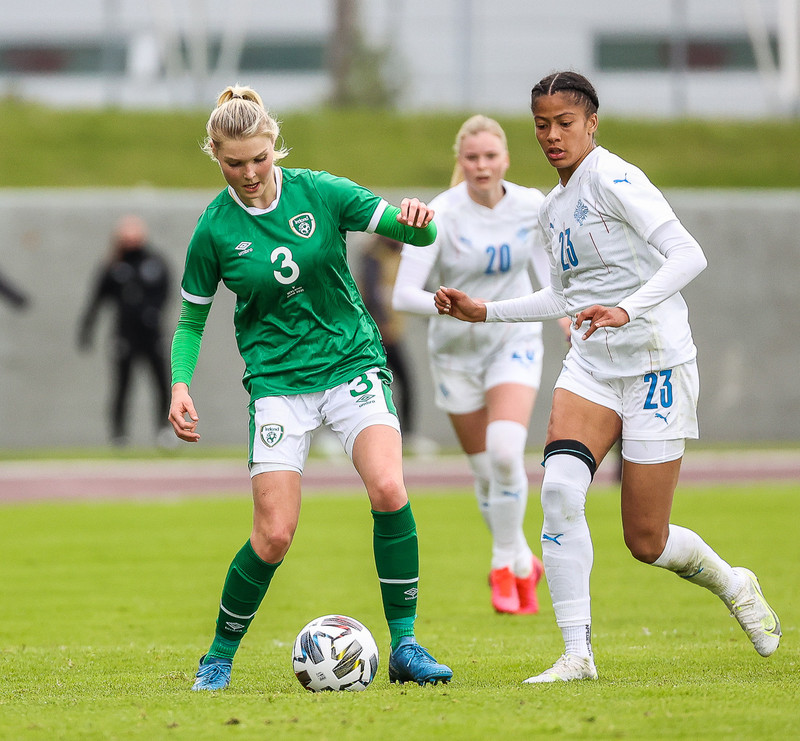 Myndaveisla frá sigri Íslands á Írlandi í gærkvöldi