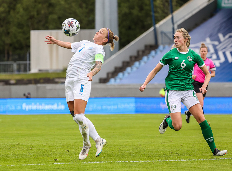 Myndaveisla frá sigri Íslands á Írlandi í gærkvöldi
