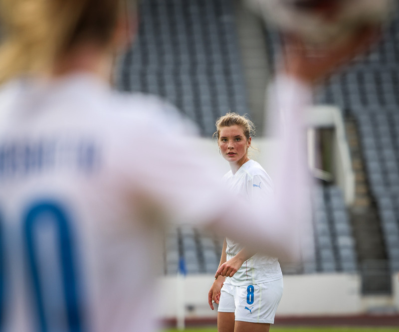 Myndaveisla frá sigri Íslands á Írlandi í gærkvöldi