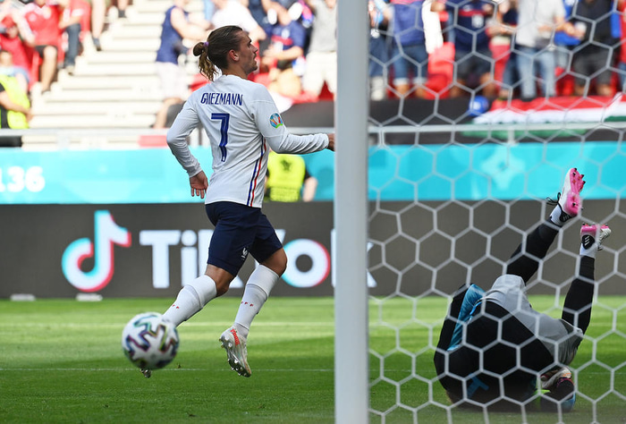 Antoine Griezmann elskar að skora á stórmótum