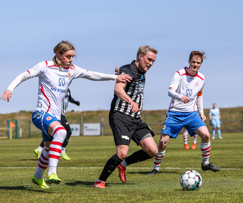 Myndaveisla: Reynir og Magni gerðu jafntefli